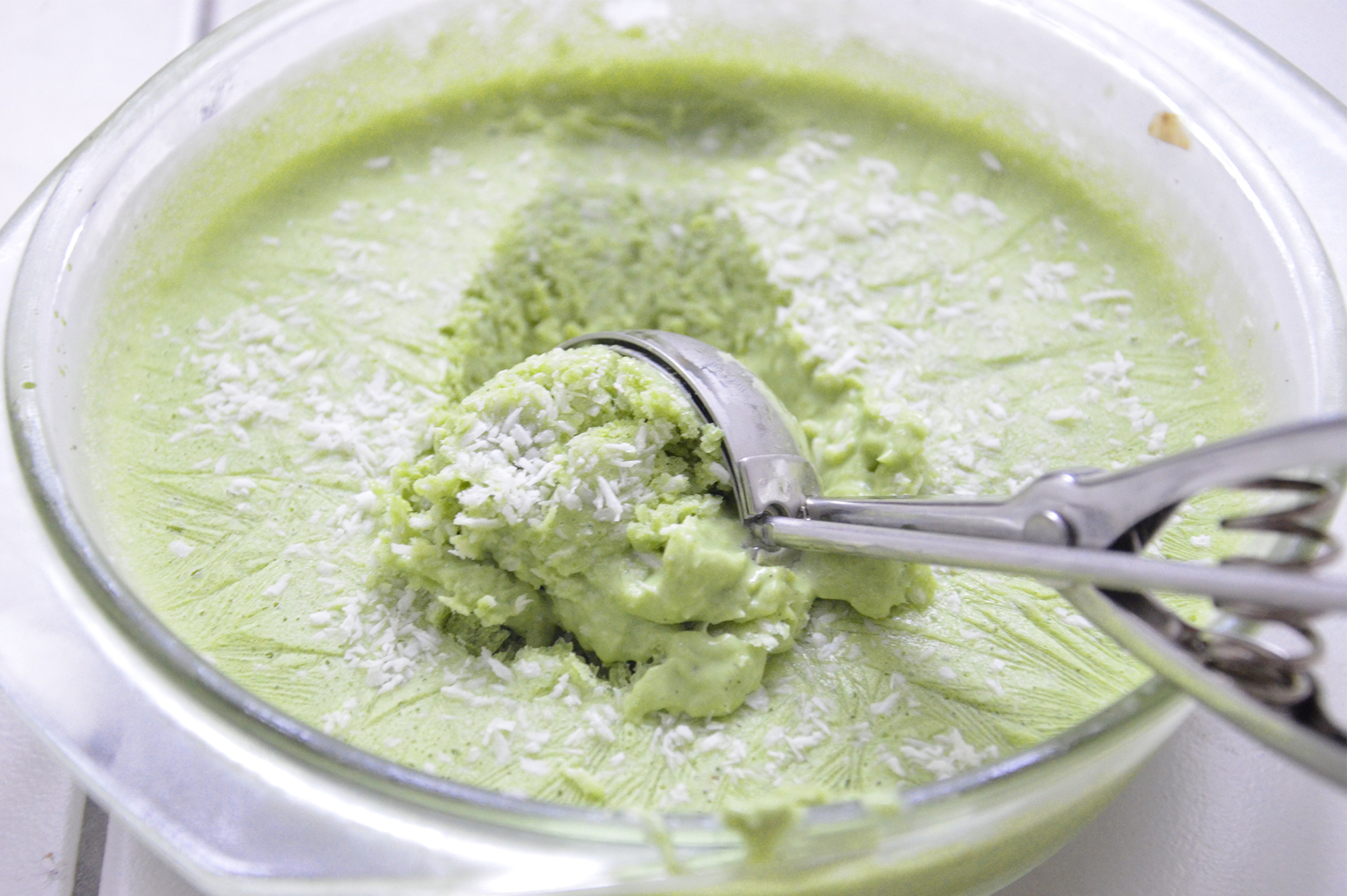 Matcha Eiscreme