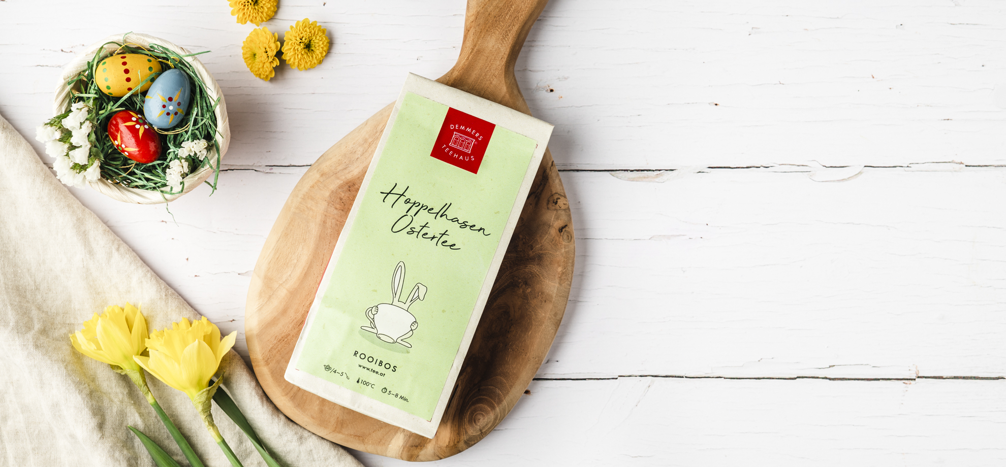 Hoppelhasen Ostertee