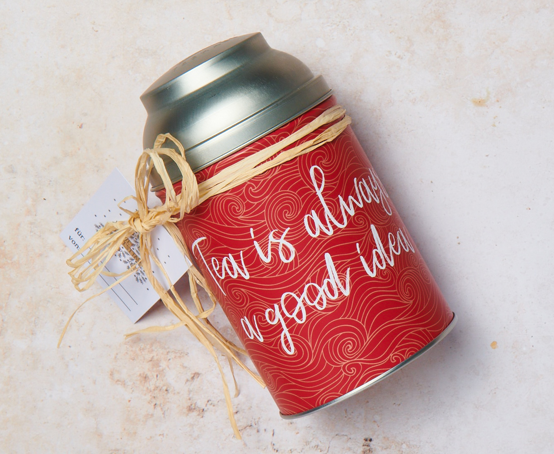 Geschenkdose rot