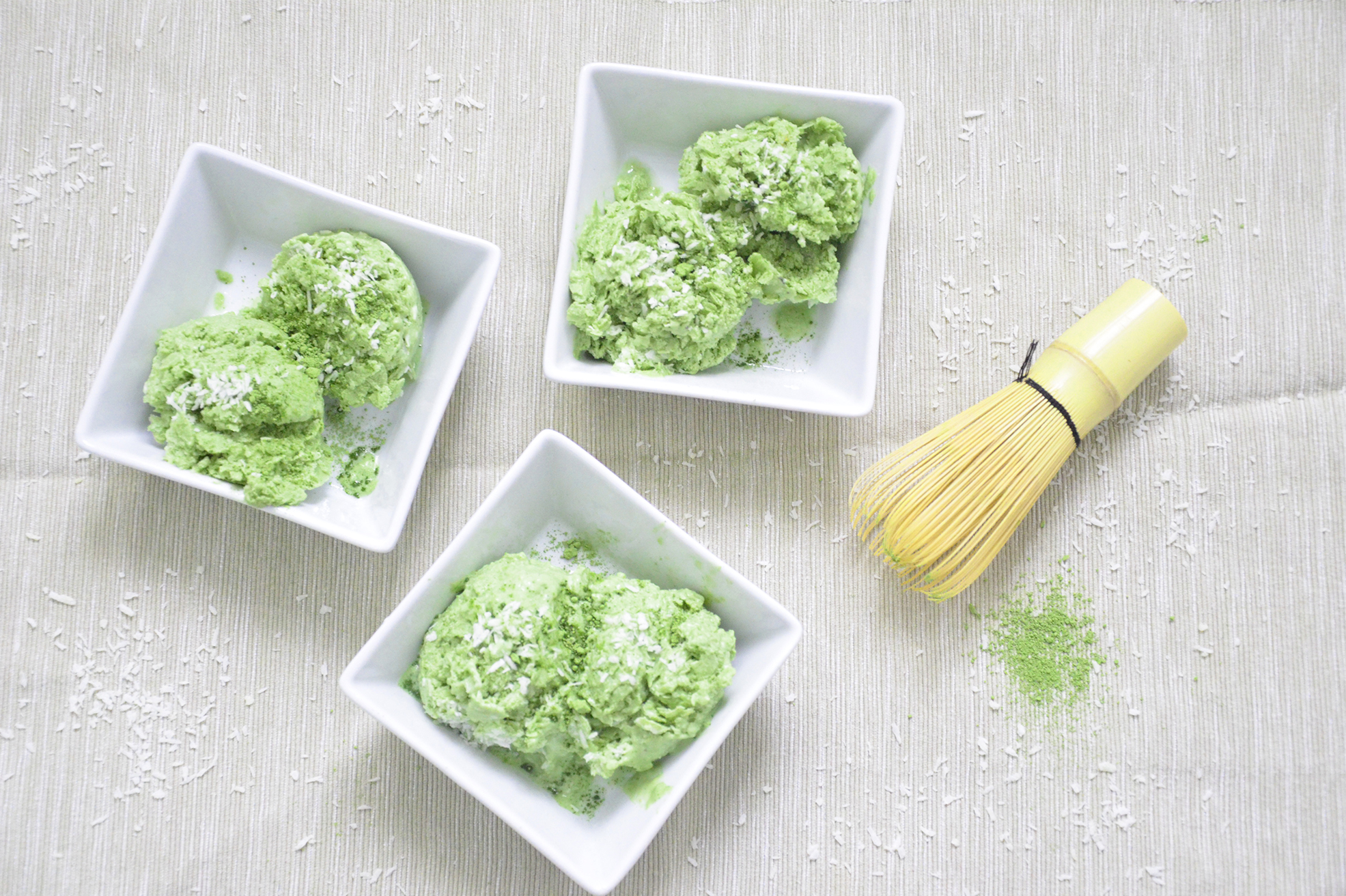 Matcha Eiscreme