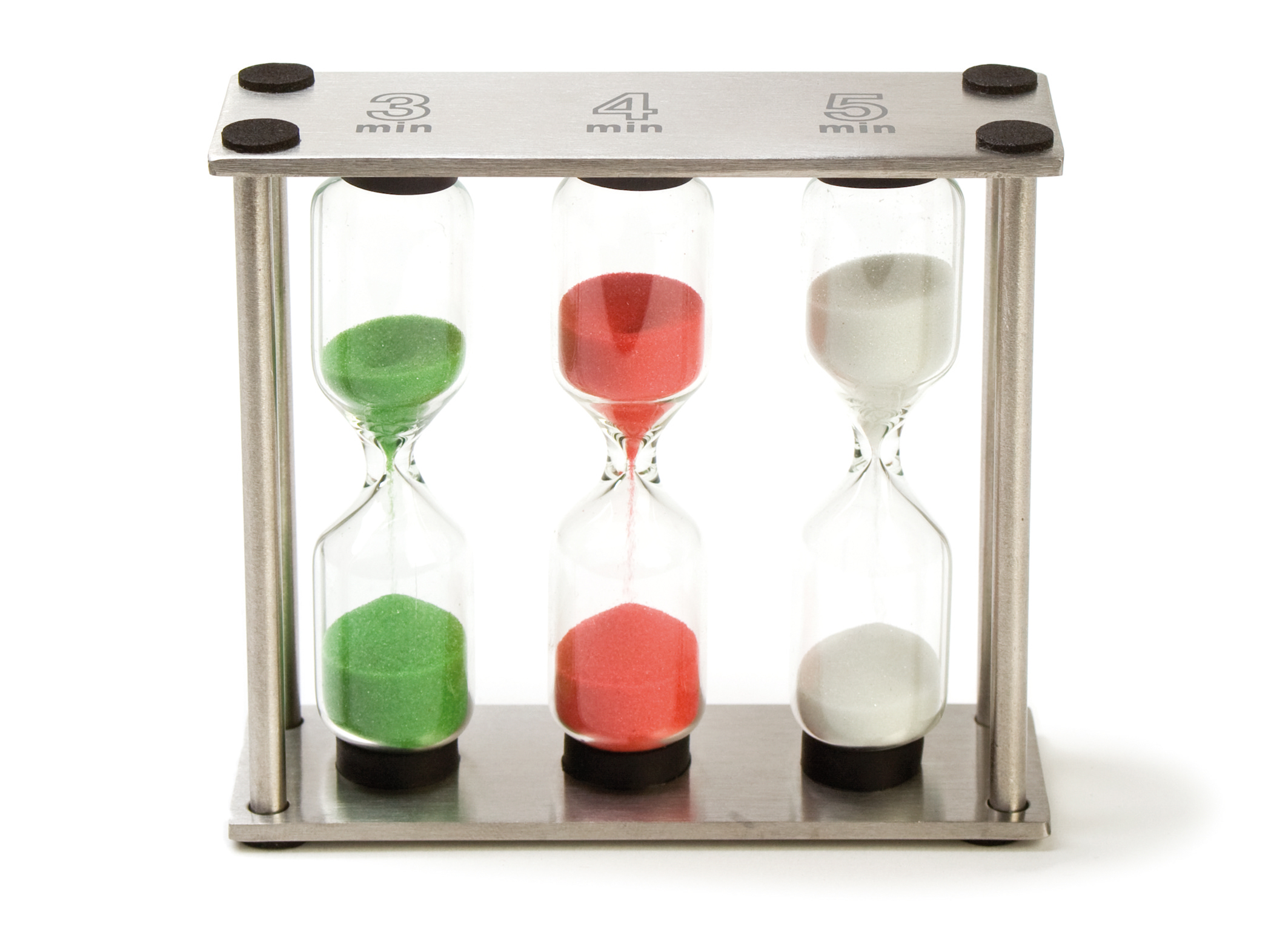 Tee-Sanduhr mit 3 Ziehzeiten DEMMERS TEEHAUS