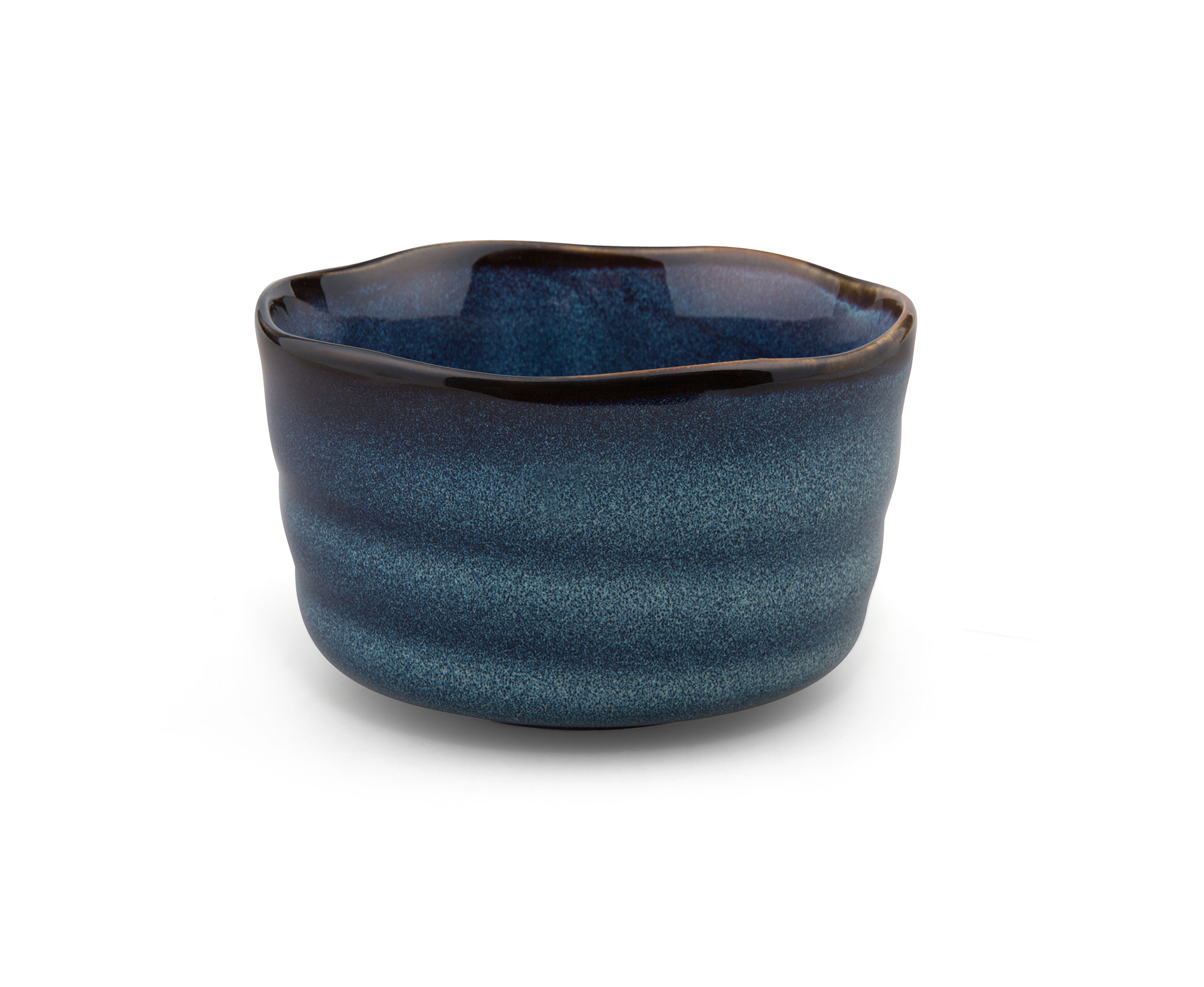 Matcha Schale blau-braun