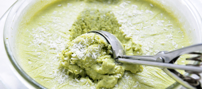 Matcha Eiscreme