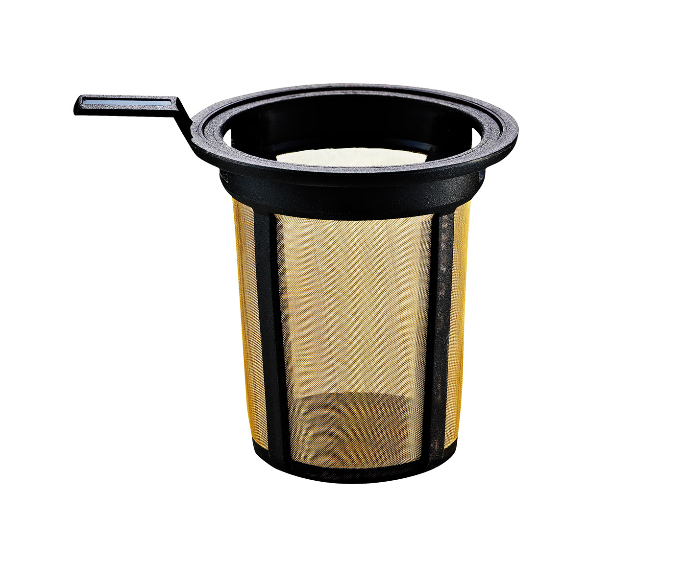 Teesieb Dauerfilter mit feinem Edelstahlnetz
